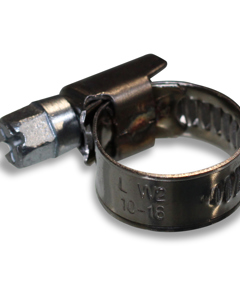 Hose clamp SST W2 9mm DIN3017 10-16mm